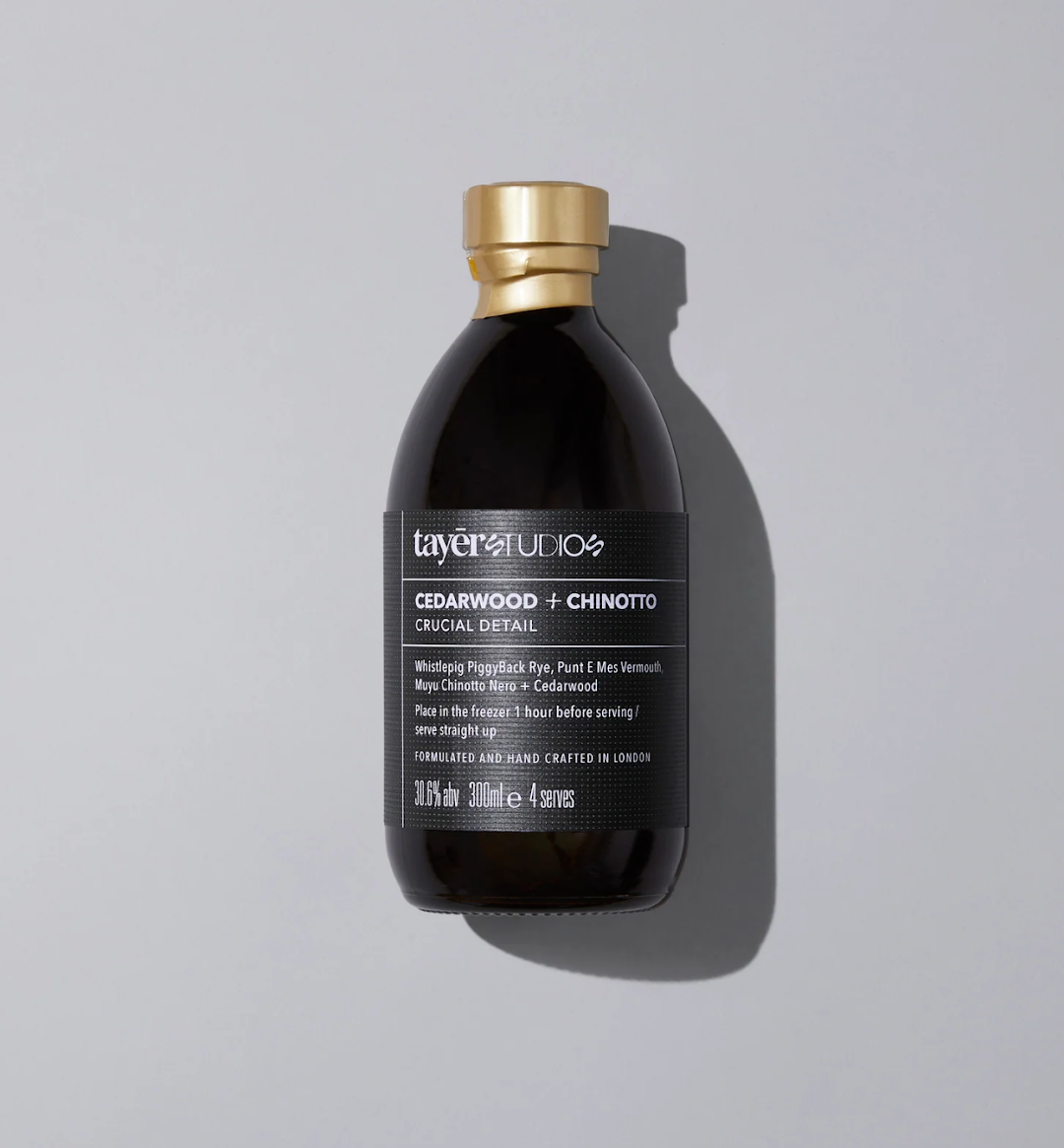Cedarwood + Chinotto