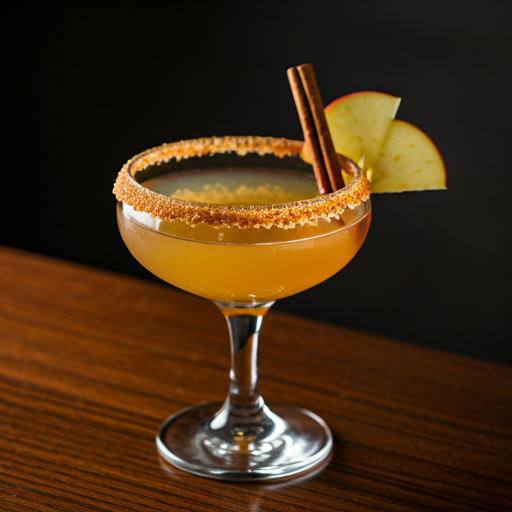 Spiced Mezcal Apple Margarita