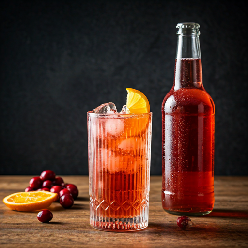 Sparkling Ginger Cranberry
