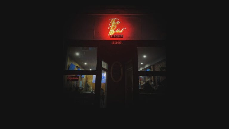 The Bar + Kitchen