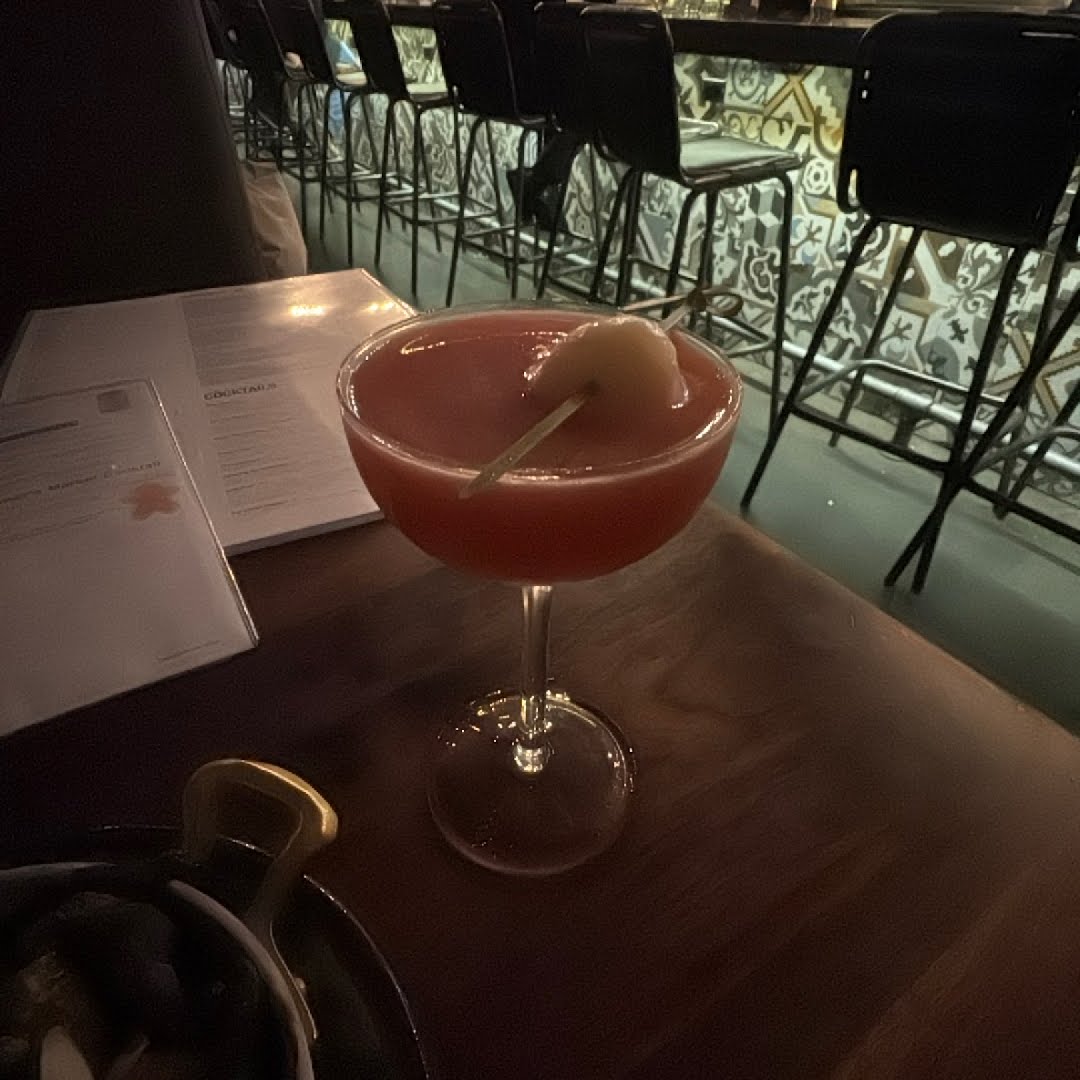 Strawberry Lychee Martini