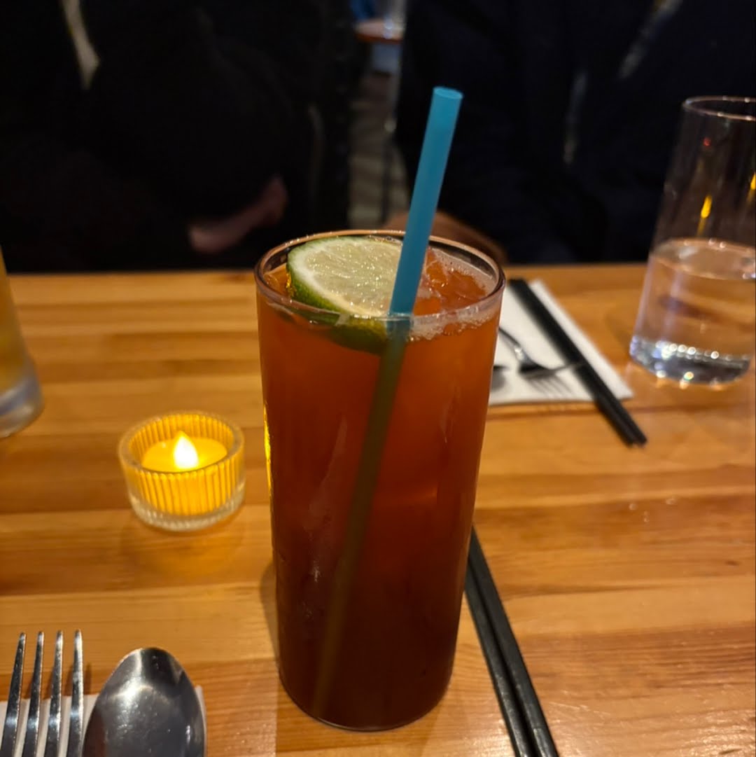 Dirty Thai Tea Cocktail