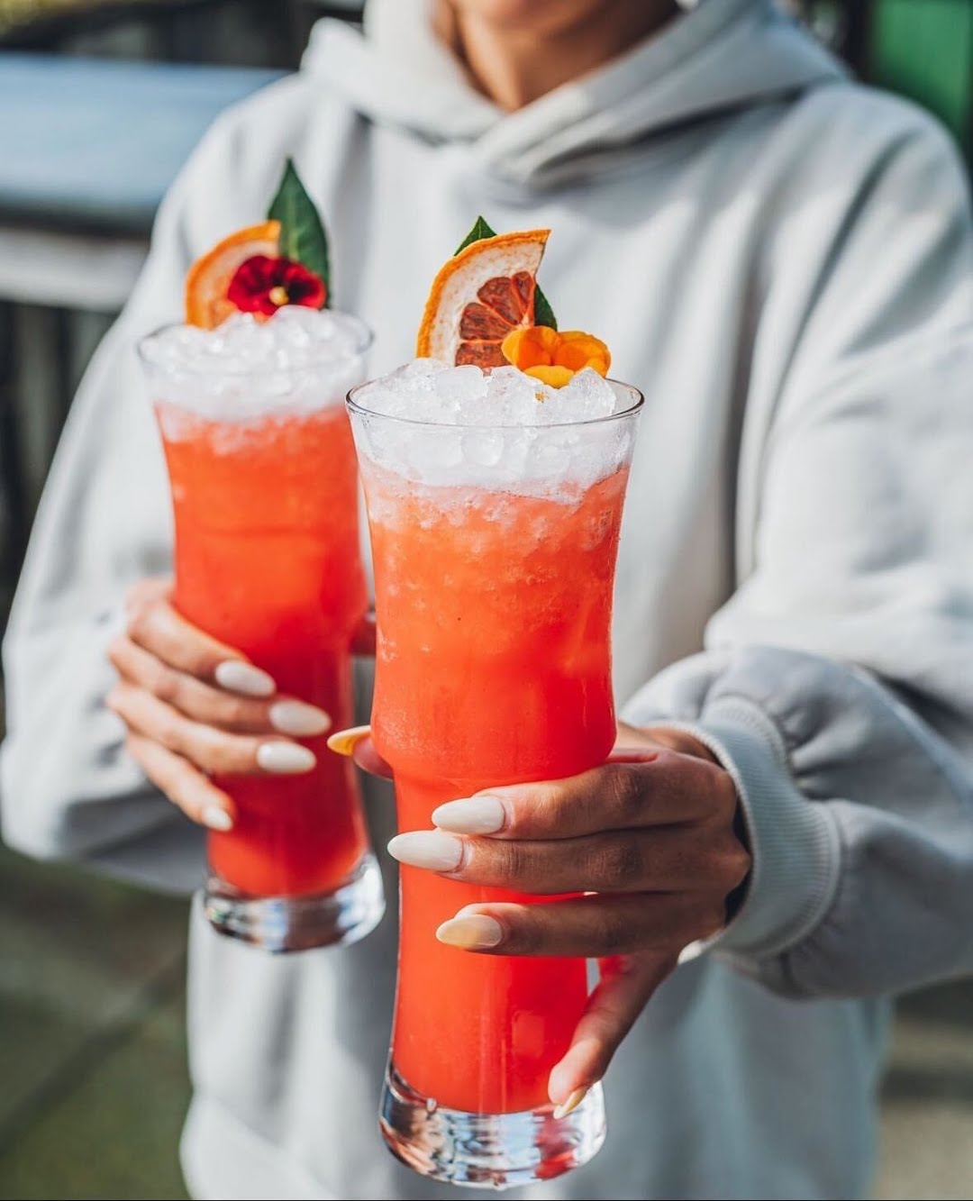 Poppy & Pink Gin Punch
