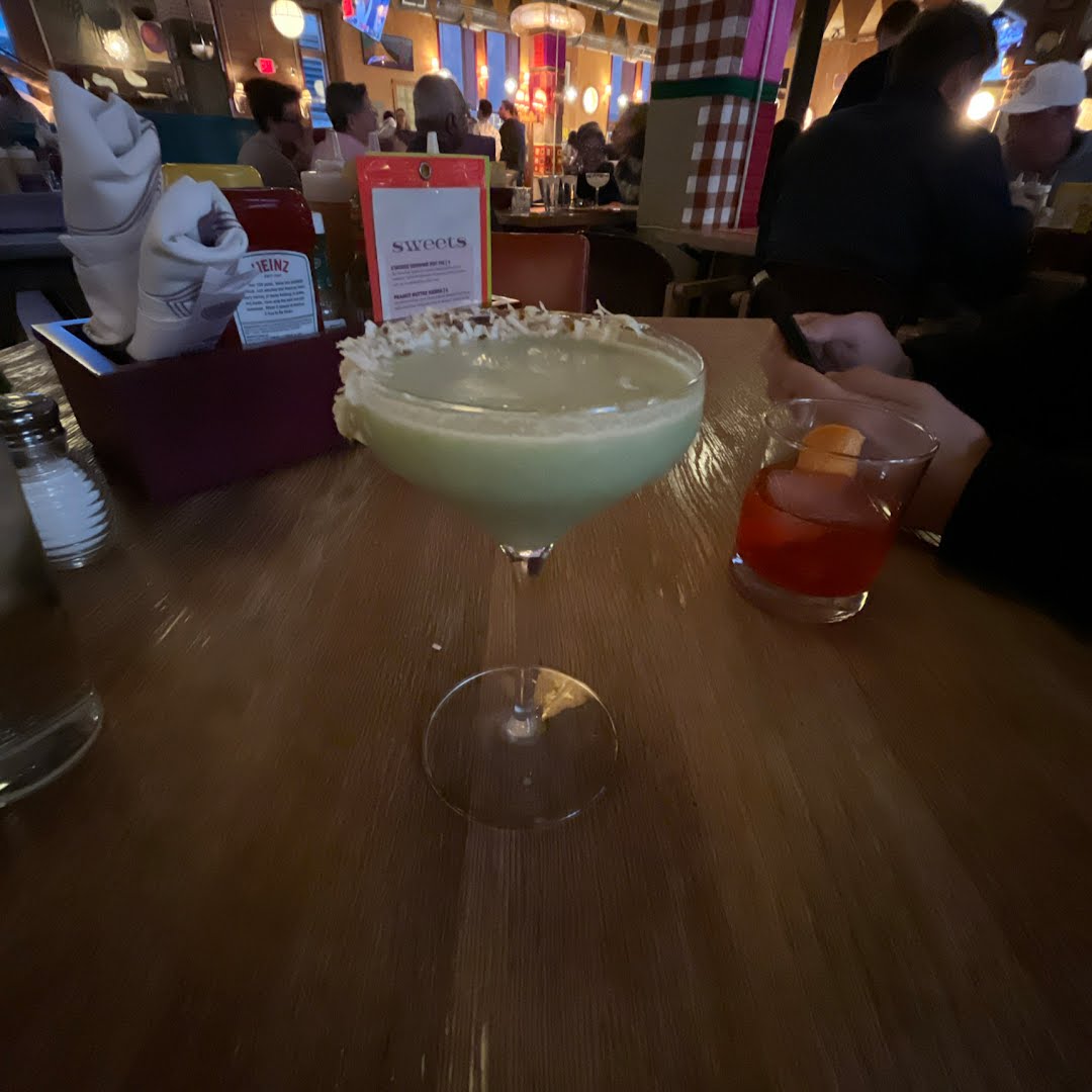 Matcha Mango Martini