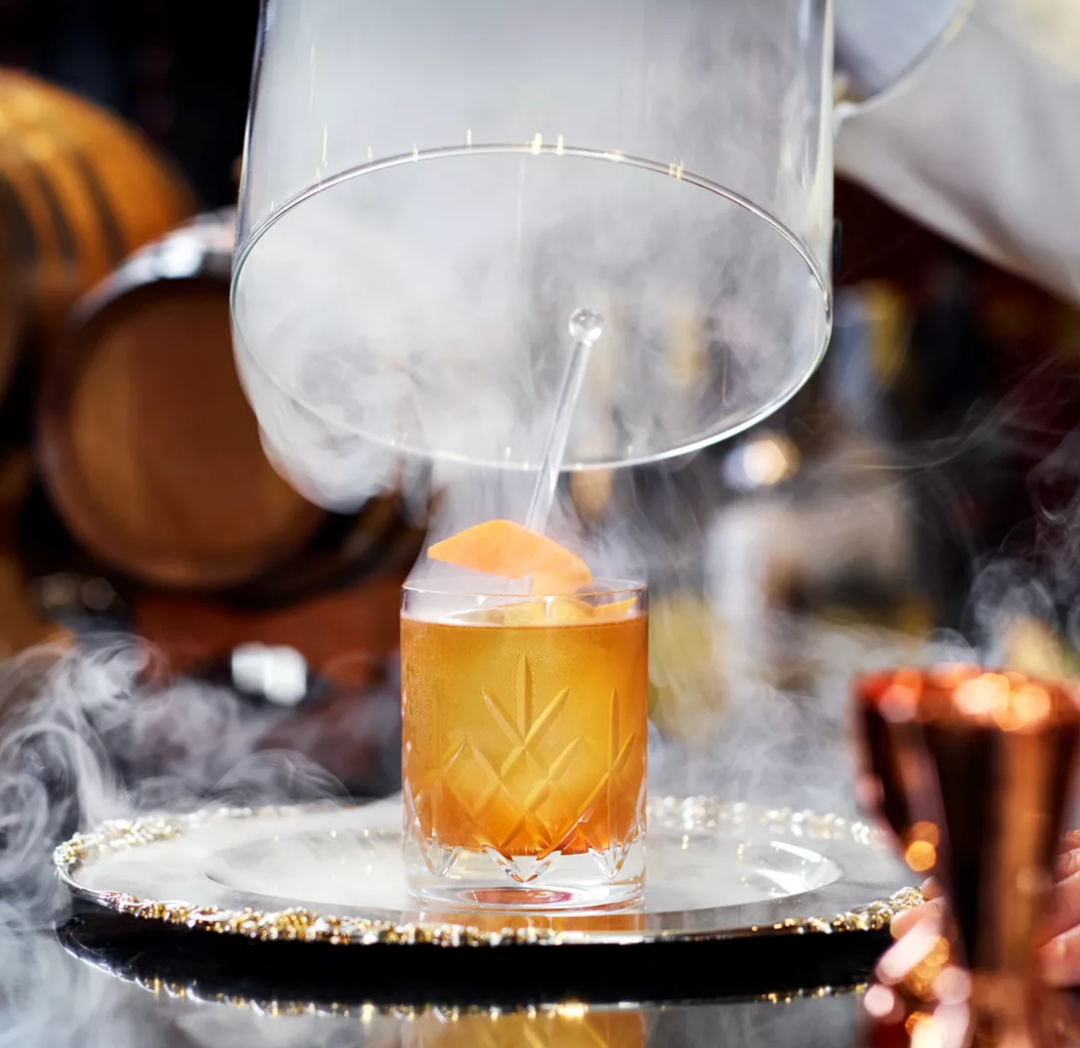 The Milestone Smoking Old Fashioned