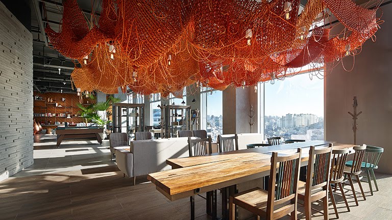 Rooftop Bar Floating