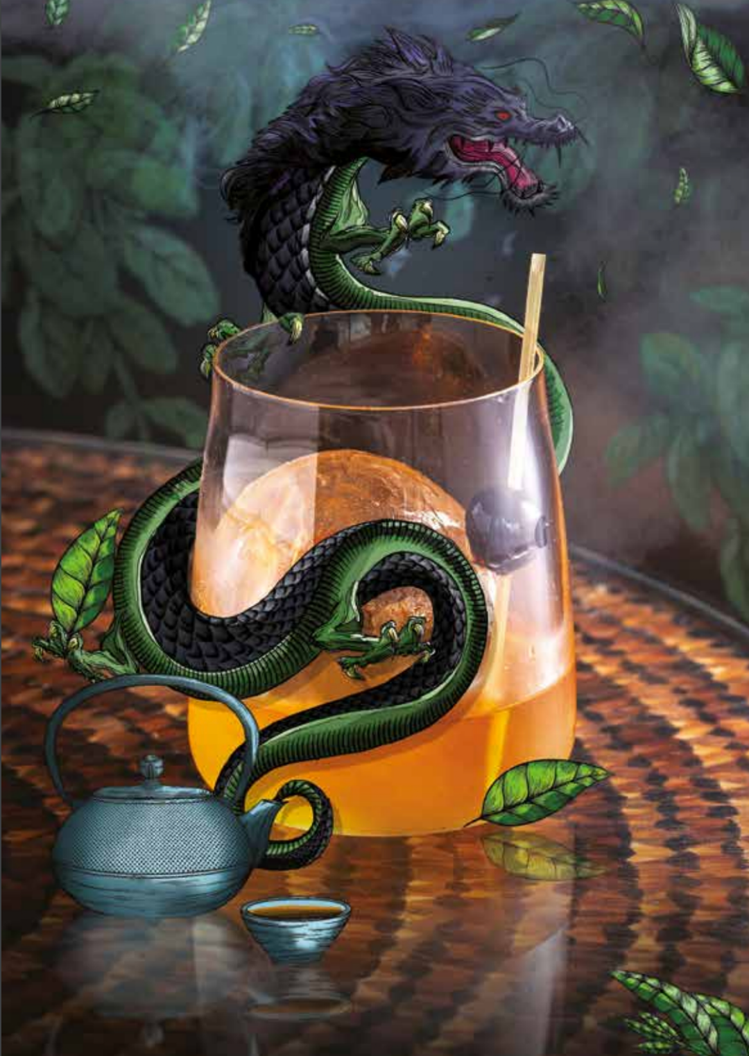 Oolong Old Fashioned